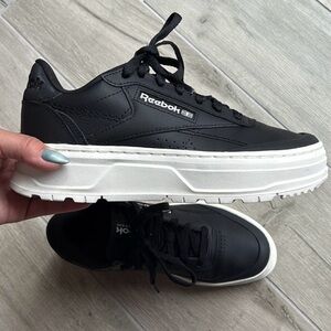 Reebok Women's Club C Double Geo Sneaker